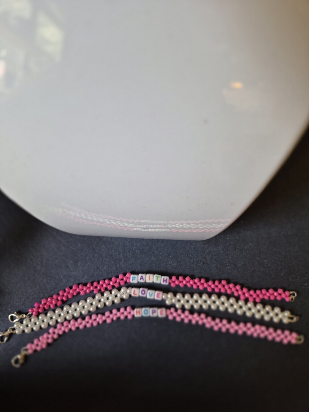 Handmade Bracelets 7.5" Set of 3